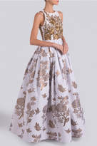 Thumbnail for your product : Andrew Gn Embroidered Floral Gown