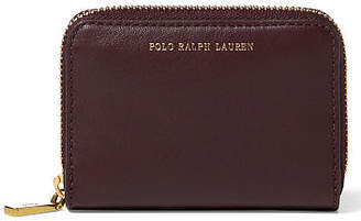 Ralph Lauren Ralph Lauren Leather Small Zip Wallet