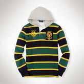 Thumbnail for your product : Polo Ralph Lauren Custom-Fit Hooded Rugby