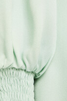 Thumbnail for your product : Les Héroïnes The C.j. Shirred Crepe Mini Dress