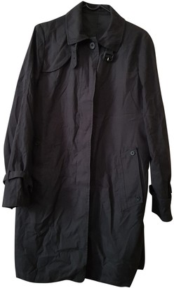 Aquascutum London Black Trench Coat for Women