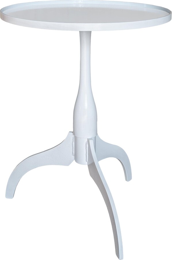 Shaker Tripod Table, Shaker Style In Painted Steel By Jim Rose