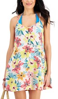 Thumbnail for your product : Miken Juniors' Printed Tiered Cover-Up Dress, Created for Macy's Women's Swimsuit