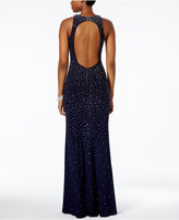 Thumbnail for your product : Xscape Evenings Rhinestone Halter Gown