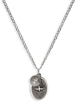 Miansai Dove Sterling Silver Pendant Necklace
