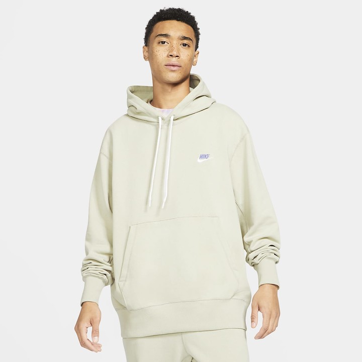 nike beige hoodie mens