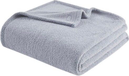 GulchesGrayFeatherSoft108x90Blanket1Piece