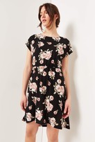 Thumbnail for your product : Ardene Crepe Floral Dress