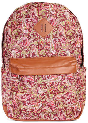 Riah Fashion Paisley Printed Backpack