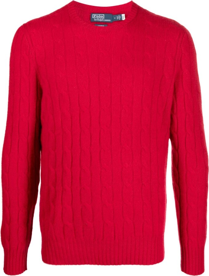 Men's Red Cashmere Sweaters | ShopStyle CA