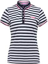 Superdry PACIFIC STRIPE Polo white/navy