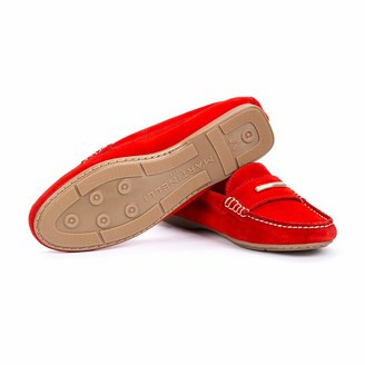 red loafers womens uk