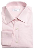 Thumbnail for your product : Saint Laurent pink oxford cotton point collar dress shirt
