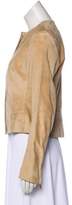 Thumbnail for your product : Christian Dior Suede Zip-Up Jacket