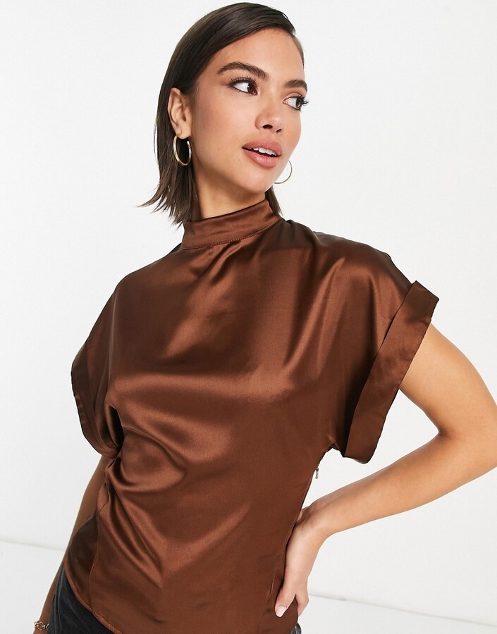 silk top asos