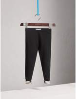 Thumbnail for your product : Burberry Stretch Cotton Leggings