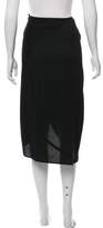 Thumbnail for your product : Zero Maria Cornejo Asymmetrical Midi Skirt w/ Tags