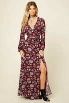 Thumbnail for your product : Forever 21 FOREVER 21+ High-Slit Floral Maxi Skirt