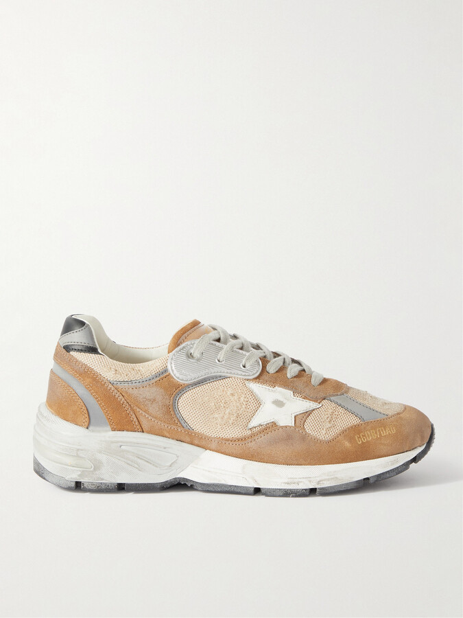 golden goose women's mesh sneakers