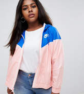 Thumbnail for your product : Nike Plus Windrunner Jacket In Pink And Blue