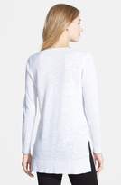 Thumbnail for your product : Eileen Fisher Deep V-Neck Slim Melange Tunic