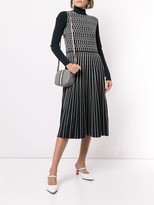 Thumbnail for your product : Tory Burch Striped Knit Sweater Dress