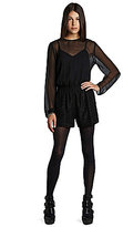 Thumbnail for your product : BCBGeneration BCGeneration Mesh & Lace Romper