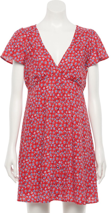 my michelle long sleeve party dress