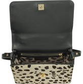 Thumbnail for your product : Roberto Cavalli Pony Hair and Calf Leather Top Handle Satchel Bag