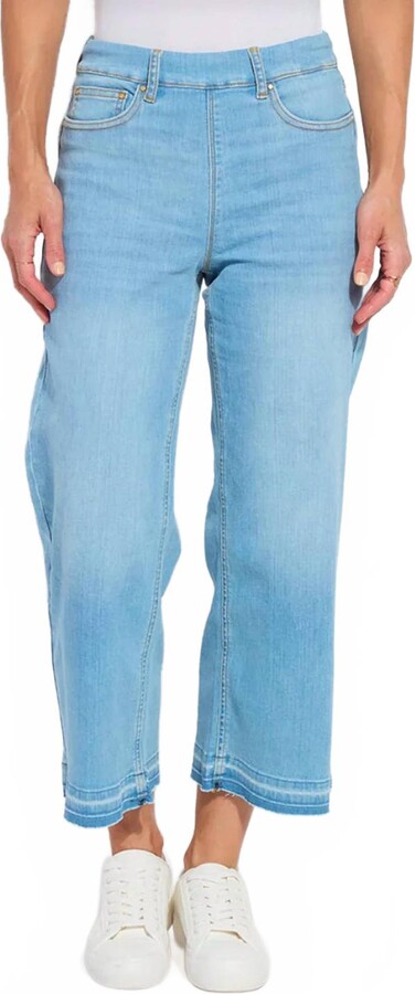 Lysse Frances Wide Leg Crop Premium Denim