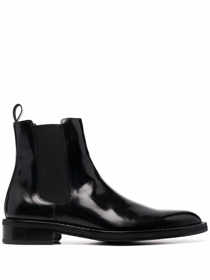 AMI Paris calf leather Chelsea boots - ShopStyle