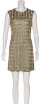Thumbnail for your product : Michael Kors Embellished Mini Dress Gold Embellished Mini Dress