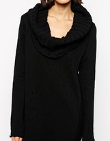 Thumbnail for your product : Religion Large Cowl Neck Opus Jumper Dress