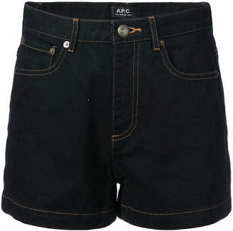 A.P.C. mini denim shorts