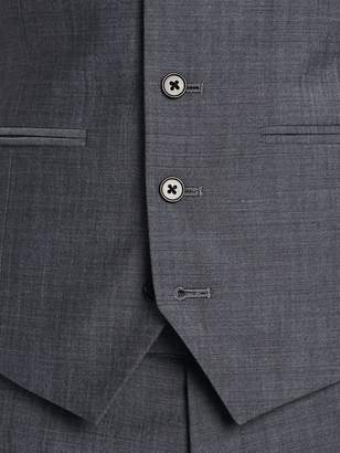 Kenneth Cole Men's Kennedy grey mohair waistcoat