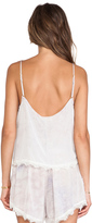 Thumbnail for your product : LoveShackFancy Crop Cami