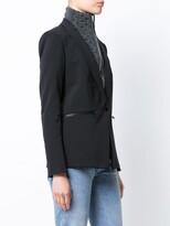 Thumbnail for your product : Veronica Beard Zip Pocket Single-Breasted Blazer