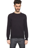 Thumbnail for your product : Maison Martin Margiela 7812 Cotton Wool Knit Crew Neck Sweater