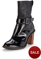 Thumbnail for your product : Clarks Kaz Blues Leather Buckle Detail Heeled Boots