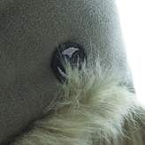Thumbnail for your product : CHARLOTTE SIMONE Helmet Head Khaki Faux Fur Trapper Hat