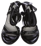 Thumbnail for your product : Camilla Skovgaard Patent Leather Cutout Sandals