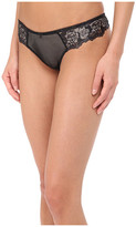 Thumbnail for your product : Emporio Armani Sultry Lace and Velour Thong