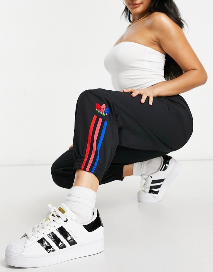 adidas track pants trefoil