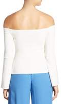 Thumbnail for your product : Alexis Iggy Slit Off-The-Shoulder Top
