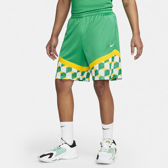 neon green nike basketball shorts