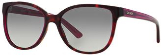 DKNY Downtown Edge DY4129 57mm Square Gradient Sunglasses