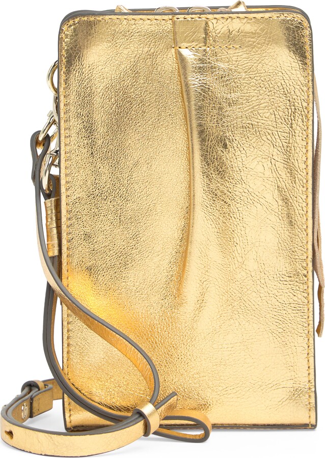 Vince Camuto Corla Metallic Leather Crossbody Bag ShopStyle