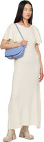 Thumbnail for your product : Chloé Off-White Ruffle Maxi Dress
