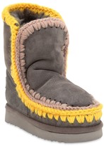 Thumbnail for your product : Mou Eskimo Suede Shearling Boots