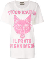 Il Prato di Ganimede Guccification printed T-shirt
